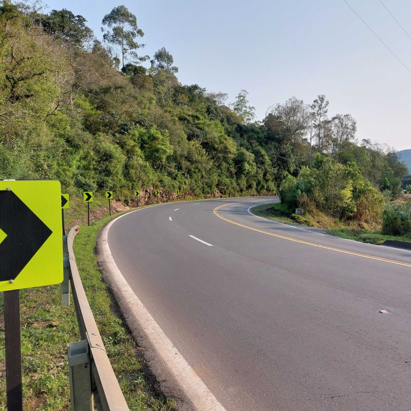 CSG modifica acesso na ERS-122 próximo à “curva da morte”, em Farroupilha