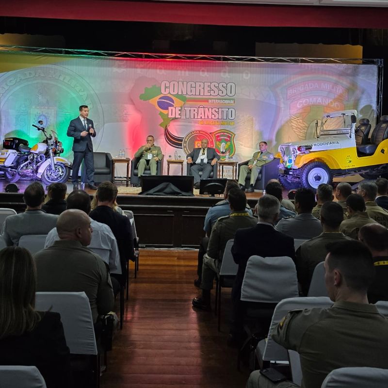 CSG apresenta tecnologia do free flow em Congresso Internacional de Trânsito da Brigada Militar
