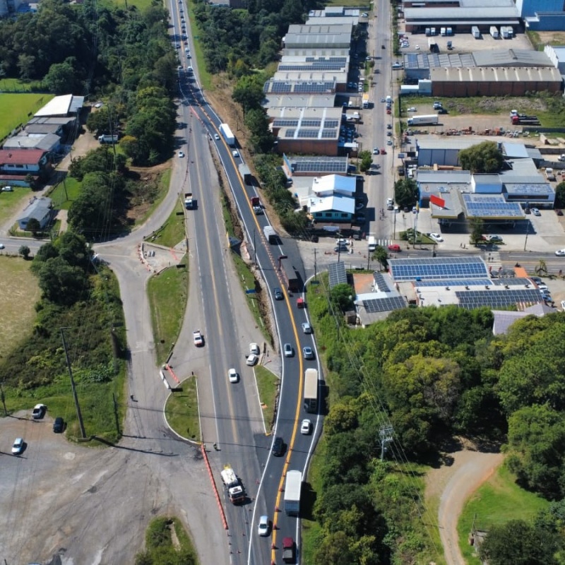 NOTA – Implantação de semáforos no km 79 da ERS-122, em Caxias do Sul