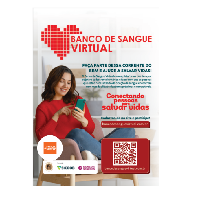 CSG Apoia Projeto “Banco de Sangue Virtual” para Salvar Vidas