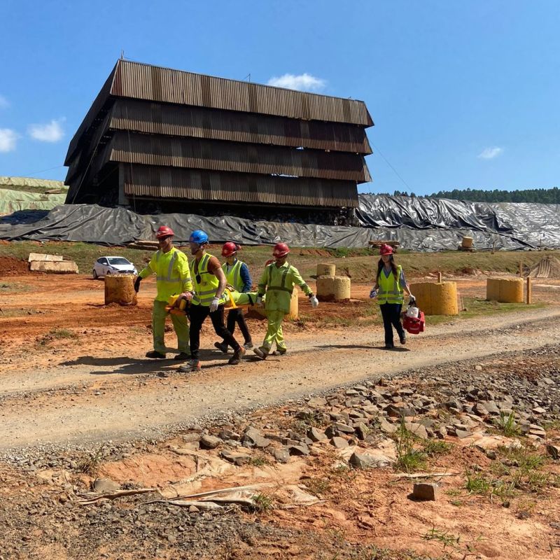 CSG participa de Simulado Ambiental em Capela de Santana