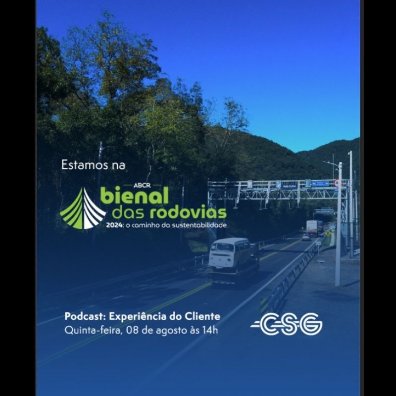 CSG está na Bienal das Rodovias 2024 que começa hoje em Brasília