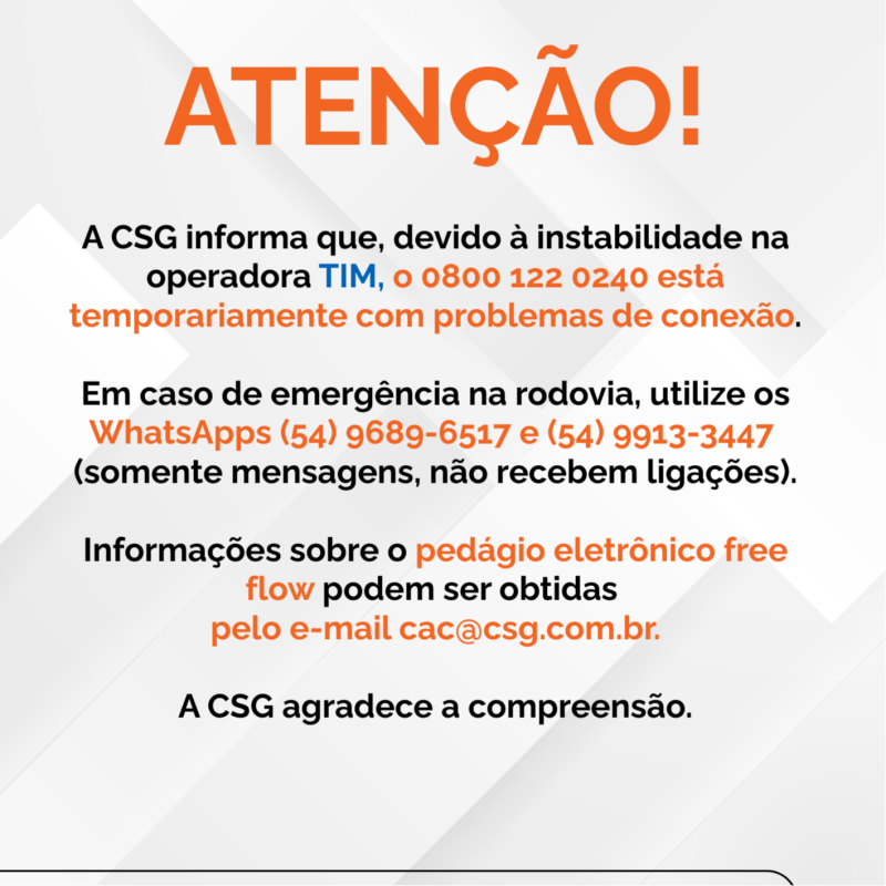 ATENÇÃO