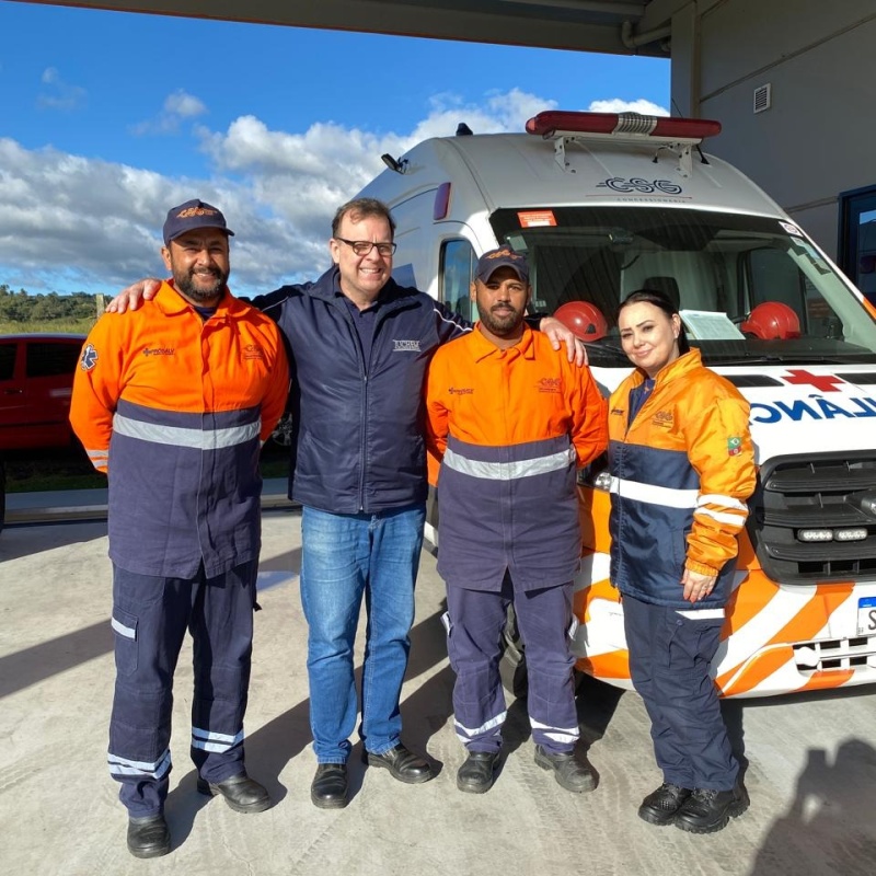 Atendimento da CSG salva motorista infartando em rodovia gaúcha